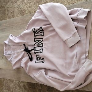 Victorias Secret Pink Half zip Hoodie XL